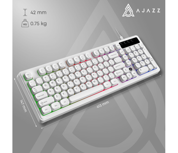 Ajazz AF98 biała - 1536380 - zdjęcie 9